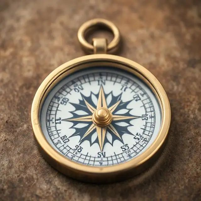 A compass symbolizing integrity and guidance